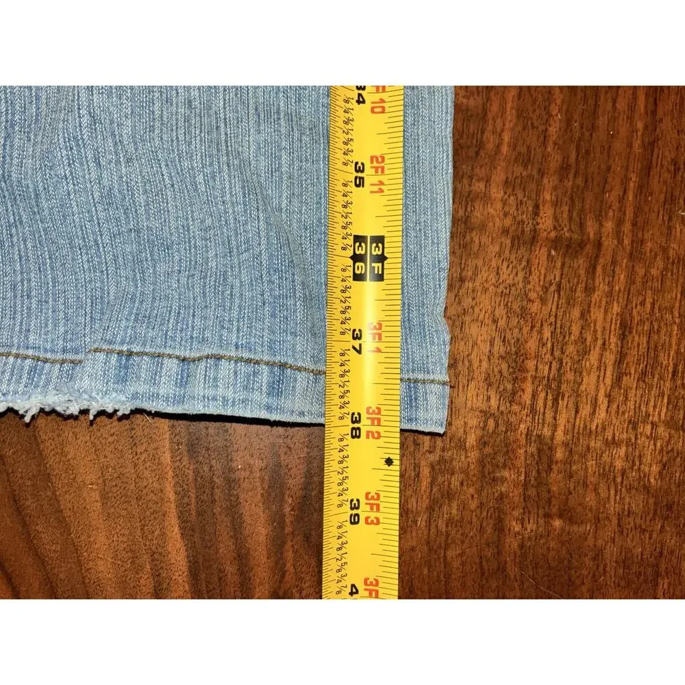 Vintage 90s, Y2K Mudd jeans Jr 3 Blue Low/Mid Rise Denim Flared / Bell‎ Leg